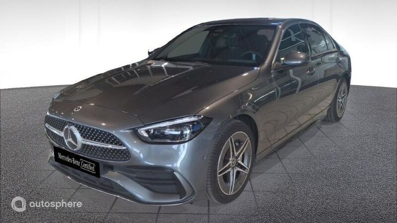 Gris Utilisé 2024 Mercedes C300e AMG line Berline | 42 990 € (Prix juste) - Image 1/4