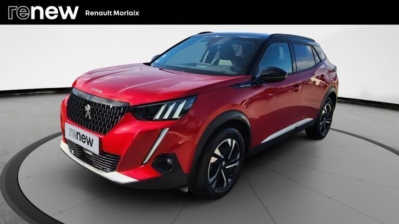 Rouge Utilisé 2020 Peugeot 2008 GT-line SUV | 16 890 € (Prix assez cher) - Image 1/4
