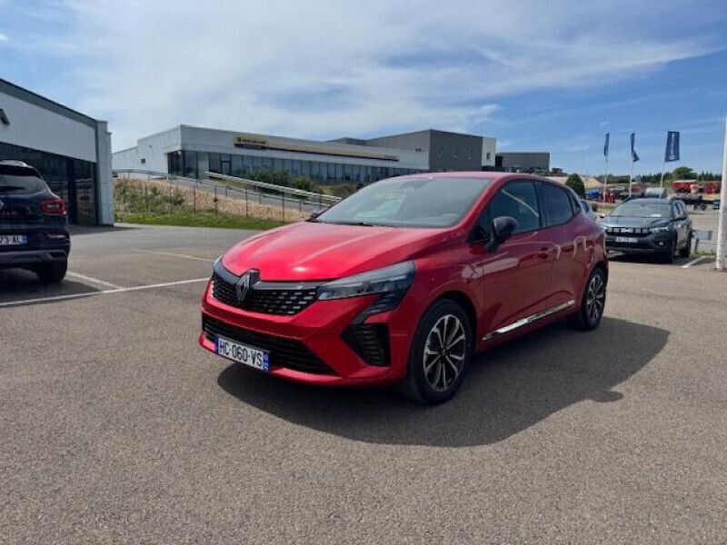 Rouge Nouvelle 2025 Renault Clio V Techno Berline | 22 900 € (Prix assez cher) - Image 1/4