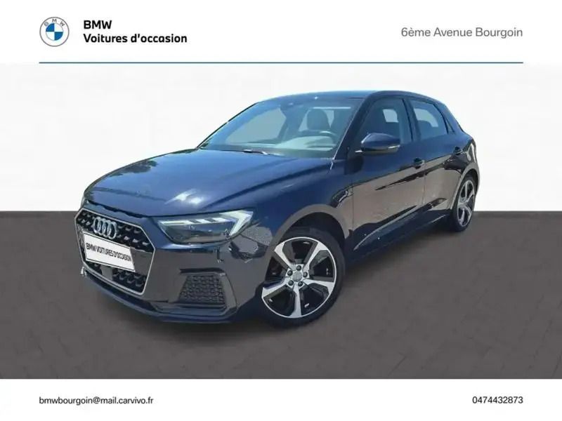 Bleu Utilisé 2020 Audi A1 Advanced Citadine | 17 890 € (Prix juste) - Image 1/4