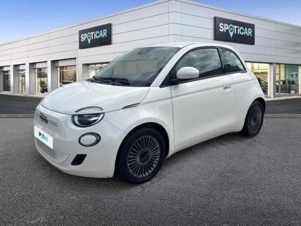 Blanc Utilisé 2022 Fiat 500e Citadine | 16 999 € (Prix juste) - Image 1/4