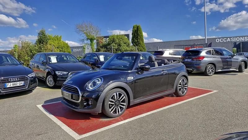 Noir Utilisé 2020 Mini Cooper Cabriolet Cabriolet | 22 490 € (Prix juste) - Image 1/4