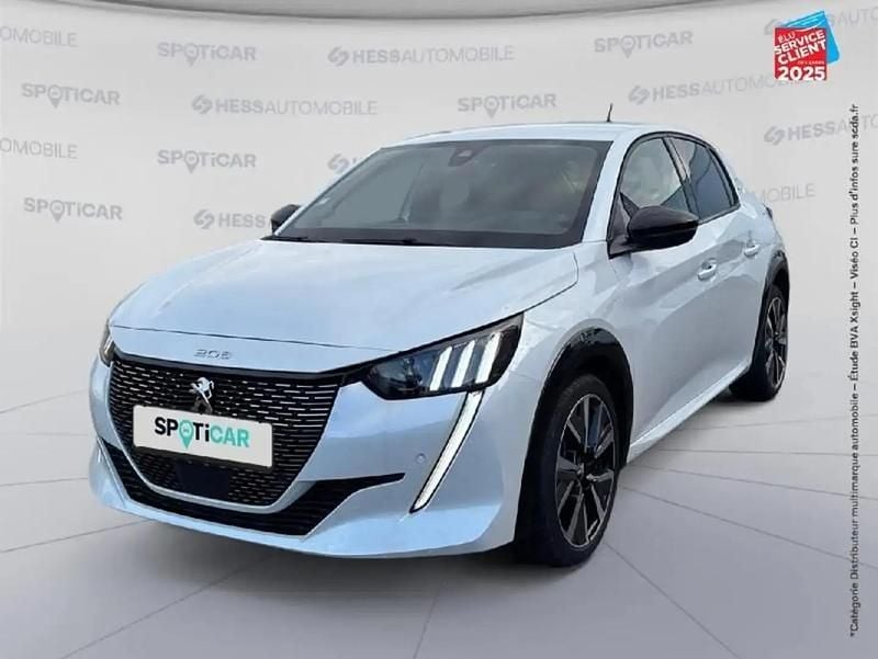 Blanc Occasion 2020 Peugeot 208 GT-line Citadine | 14 299 € (Prix juste) - Image 1/4