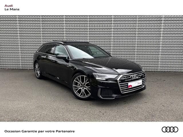 Noir mythe métallisé Utilisé 2023 Audi A6 S-Line Break | 56 890 € (Prix cher) - Image 1/4
