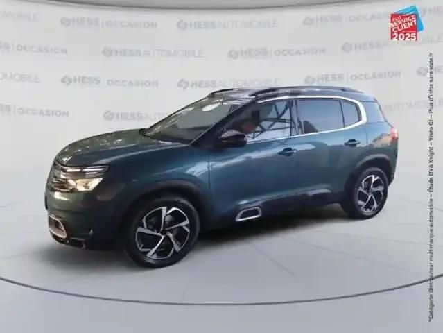 Bleu tijuca Occasion 2019 Citroën C5 Aircross PureTech SUV | 13 999 € (Bon prix) - Image 1/4