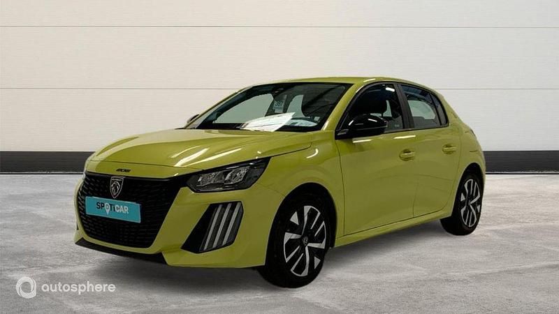 Jaune Nouvelle 2024 Peugeot 208 Active Citadine | 15 999 € (Bon prix) - Image 1/4