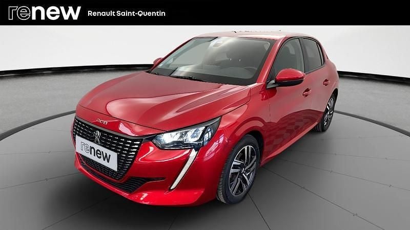 Rouge Utilisé 2021 Peugeot 208 Allure Citadine | 10 990 € (Super prix) - Image 1/4