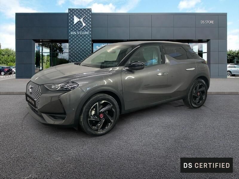 Gris Utilisé 2021 DS Automobiles DS3 Crossback E-Tense Performance Line Plus SUV | 17 480 € (Prix juste) - Image 1/4