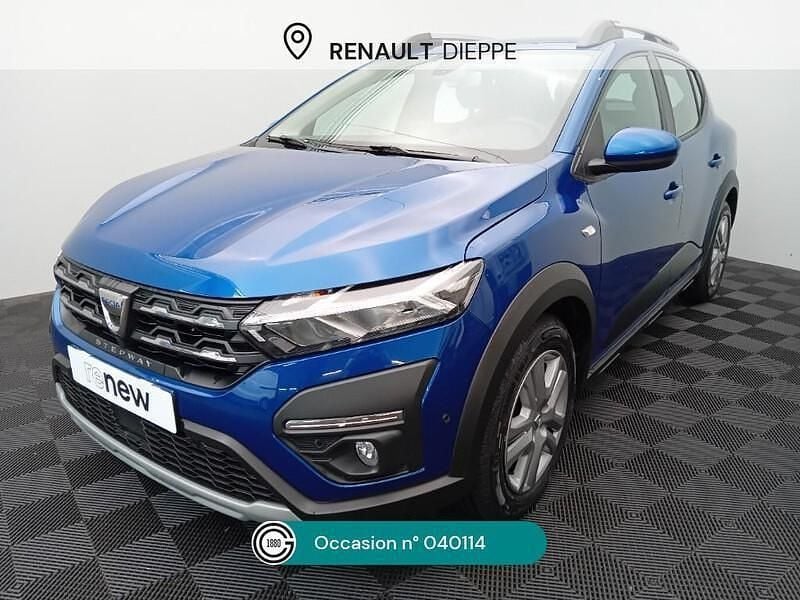 Bleu Utilisé 2022 Dacia Sandero Comfort Citadine | 13 990 € (Prix juste) - Image 1/4