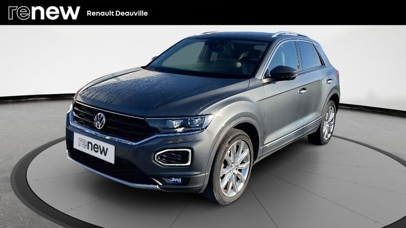 Gris Utilisé 2019 VW T-Roc IQ Drive SUV | 20 490 € (Prix juste) - Image 1/4