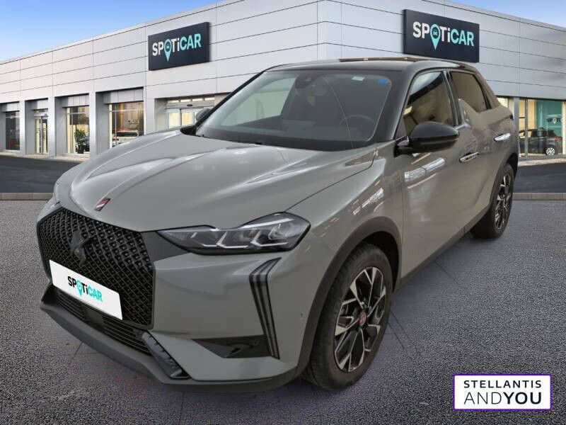Gris Utilisé 2024 DS Automobiles DS3 Performance Line Plus Citadine | 28 490 € (Prix juste) - Image 1/4