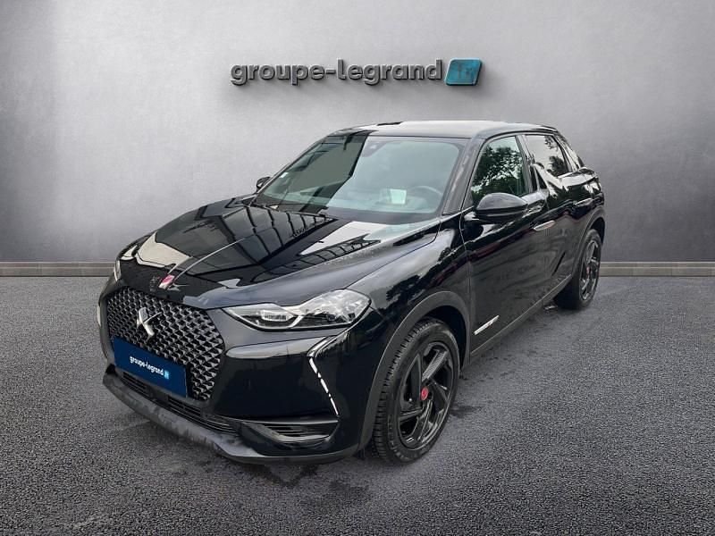 Noir Utilisé 2020 DS Automobiles DS3 Crossback Performance Line Plus SUV | 17 980 € (Prix juste) - Image 1/4