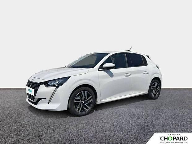 Blanc Utilisé 2021 Peugeot 208 Allure Citadine | 14 826 € (Prix juste) - Image 1/4