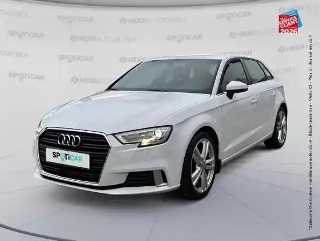 Blanc Occasion 2020 Audi A3 Sport Berline | 21 499 € (Super prix) - Image 1/4