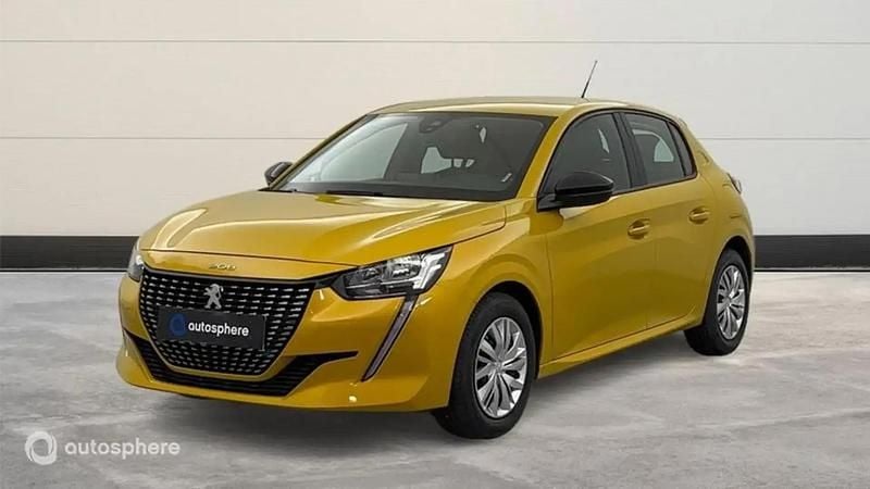 Jaune Occasion 2023 Peugeot 208 Active Citadine | 11 999 € (Bon prix) - Image 1/4