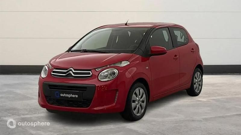 Rouge Utilisé 2021 Citroën C1 Feel Citadine | 8 899 € (Prix juste) - Image 1/4