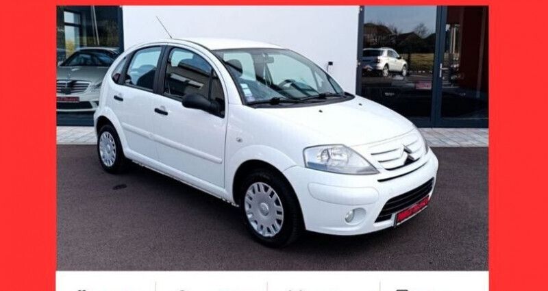 Blanc Utilisé 2009 Citroën C3 Citadine | 2 990 € (Prix juste) - Image 1/4