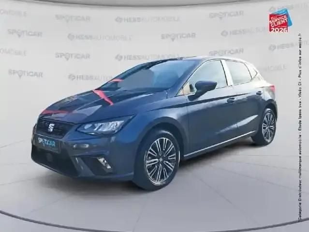 Gris magnétique métal Occasion 2023 Seat Ibiza Copa Berline | 14 999 € (Bon prix) - Image 1/4