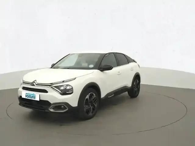 Blanc Occasion 2021 Citroën C4 PureTech Berline | 15 990 € (Prix juste) - Image 1/4