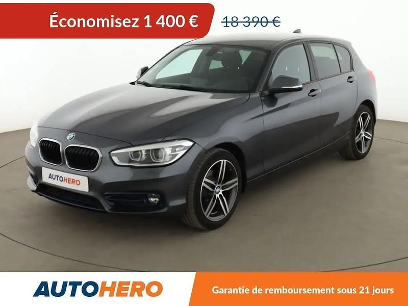 Gris Occasion 2017 BMW 116 Sport Line Citadine | 16 990 € (Prix juste) - Image 1/2