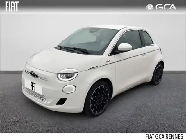 Noir Utilisé 2022 Fiat 500e La Prima Citadine | 22 990 € - Image 1/4