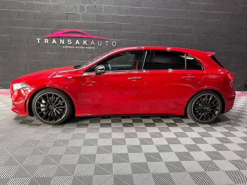 Occasion Mercedes A35 AMG AMG 307 ch (225 kW) 2019 Rouge Berline