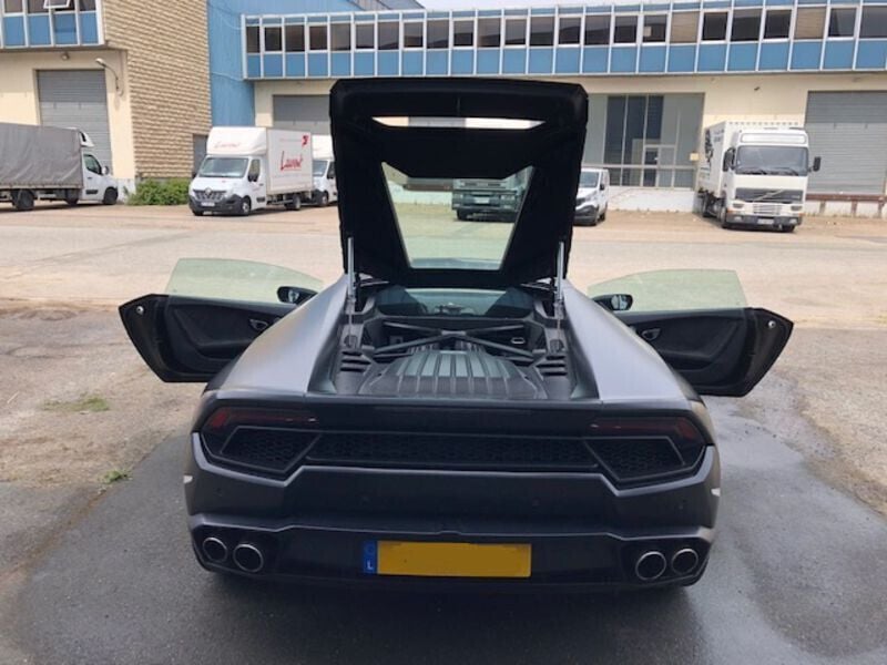 Occasion Lamborghini Huracán 580 ch (426 kW) 2016 Noir Cabriolet