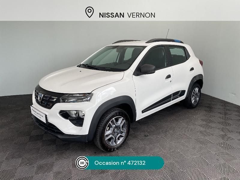 Blanc Occasion 2021 Dacia Spring Business Citadine | 9 990 € (Prix assez cher) - Image 1/4