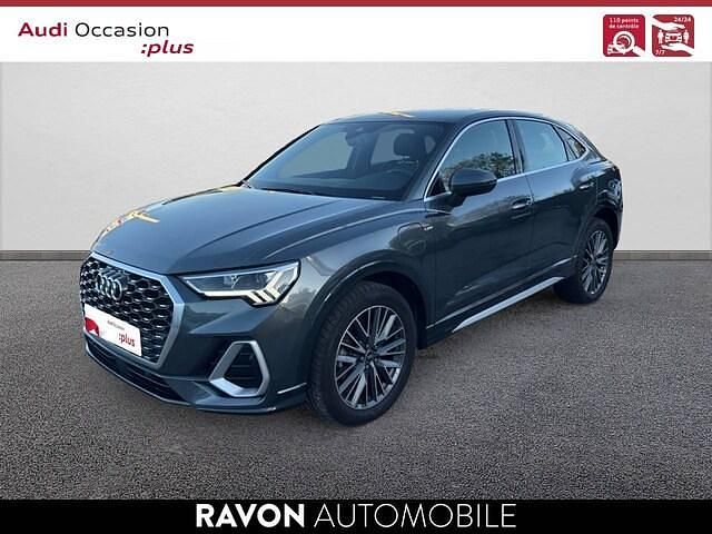 Gris daytona nacré Utilisé 2022 Audi Q3 Sportback S-Line SUV | 37 390 € - Image 1/4