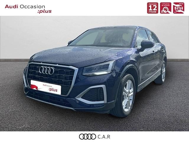 Bleu navarre métallisé Utilisé 2022 Audi Q2 Business SUV | 24 900 € (Prix juste) - Image 1/4