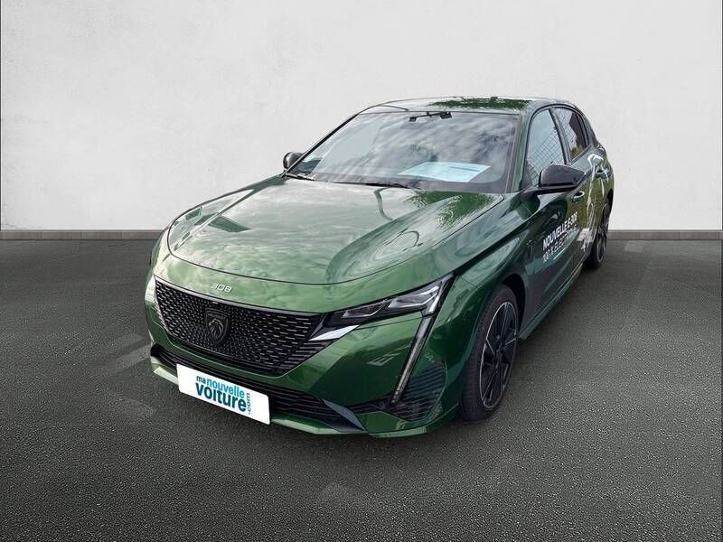 Vert Utilisé 2023 Peugeot e-308 Citadine | 29 990 € (Bon prix) - Image 1/4