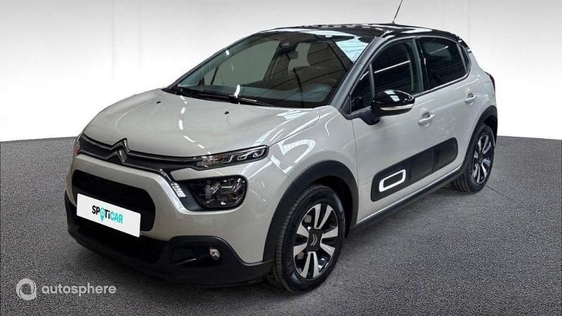 Jaune Occasion 2023 Citroën C3 PureTech Citadine | 12 360 € (Prix juste) - Image 1/4