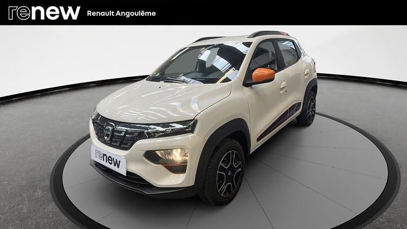 Blanc Occasion 2021 Dacia Spring Comfort Plus Citadine | 8 490 € - Image 1/4
