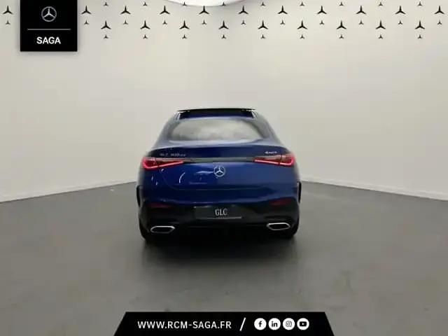 Occasion Mercedes GLC300e AMG line Plus 2025 Bleu Coupé