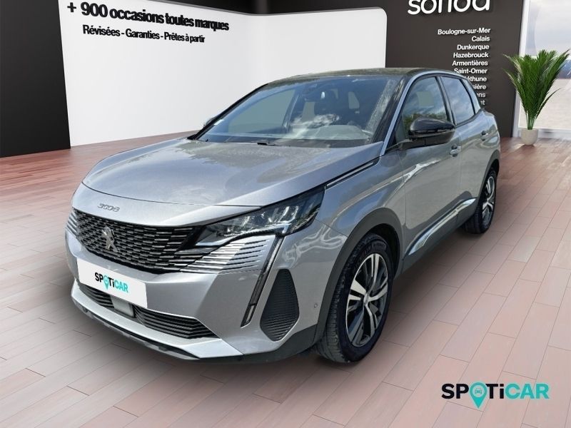 Gris Utilisé 2024 Peugeot 3008 Allure SUV | 21 790 € (Bon prix) - Image 1/3