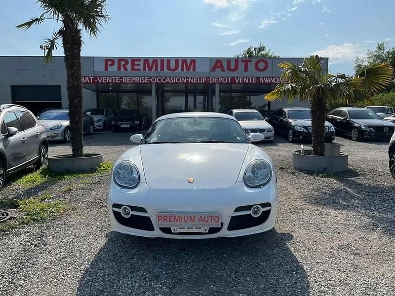 Blanc Utilisé 2007 Porsche Cayman S Chrono Coupé | 34 990 € (Prix juste) - Image 1/4