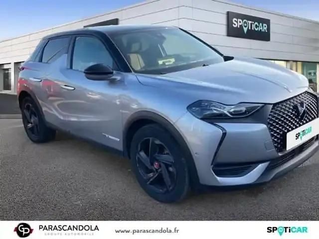 Occasion DS Automobiles DS3 Crossback Performance Line Plus 2022 Gris artense (m)  toit noir perla nera SUV