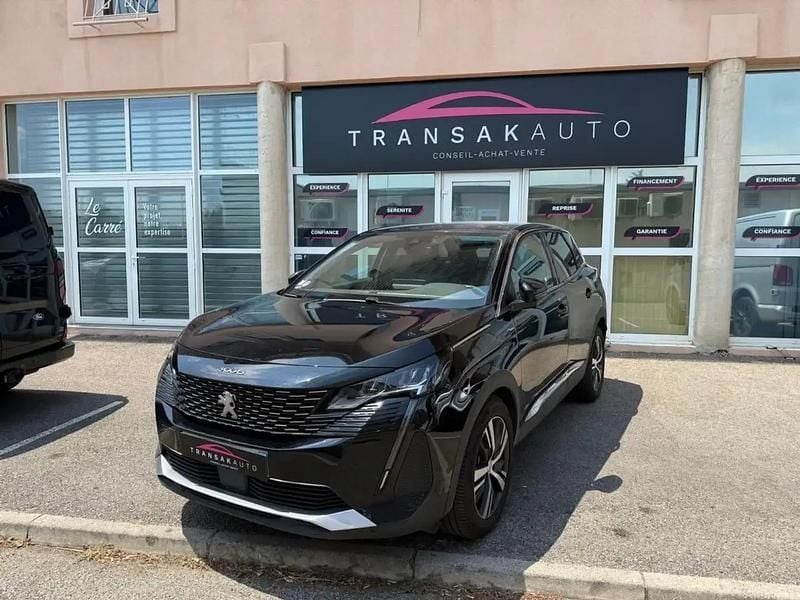Noir Utilisé 2021 Peugeot 3008 Allure Monospace | 19 990 € (Super prix) - Image 1/4