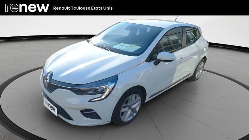 Blanc Utilisé 2021 Renault Clio V SE Citadine | 12 290 € (Bon prix) - Image 1/4