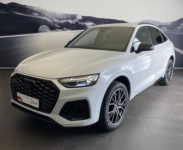 Blanc glacier métallisé Occasion 2025 Audi Q5 Sportback Black Edition SUV | 69 890 € (Prix cher) - Image 1/4
