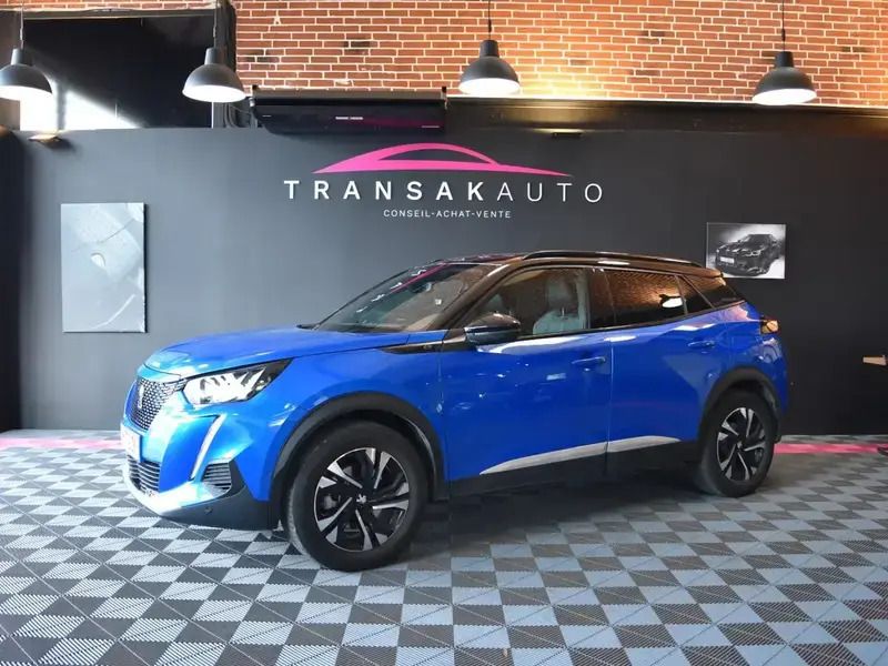 Bleu Utilisé 2023 Peugeot e-2008 GT SUV | 21 990 € (Bon prix) - Image 1/4