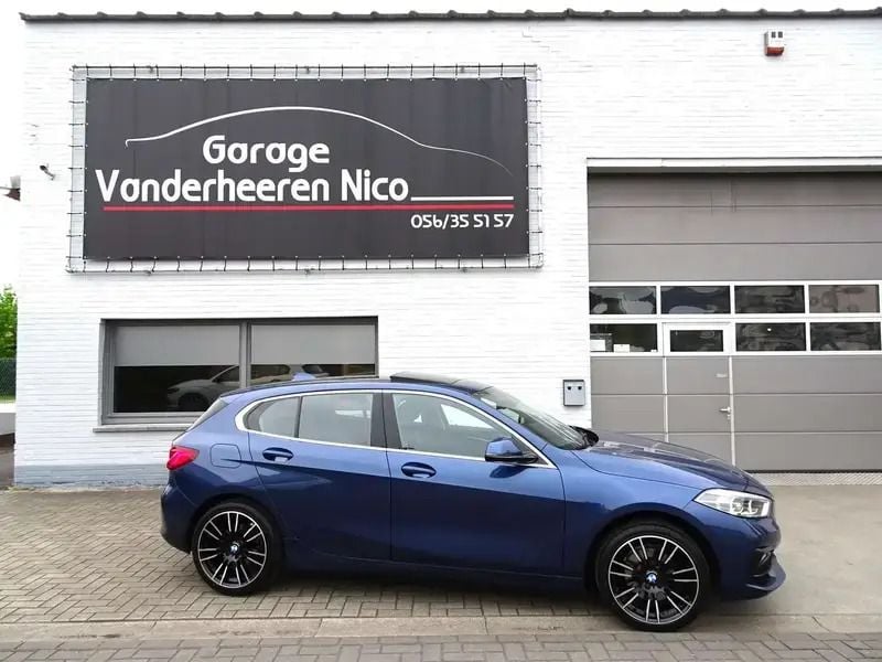 Bleu Utilisé 2021 BMW 118 Sport Line Citadine | 20 900 € (Super prix) - Image 1/4