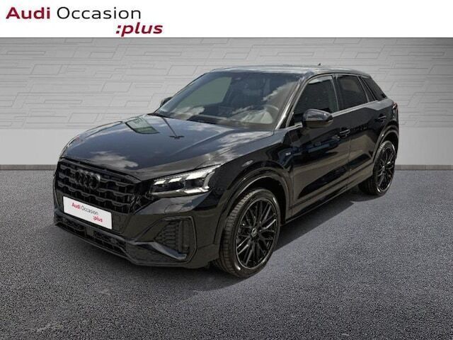 Noir mythe métallisé Utilisé 2024 Audi Q2 S-Line SUV | 34 990 € (Prix assez cher) - Image 1/4