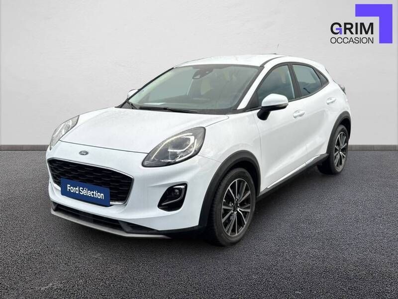 Blanc Utilisé 2022 Ford Puma S SUV | 17 490 € (Bon prix) - Image 1/4