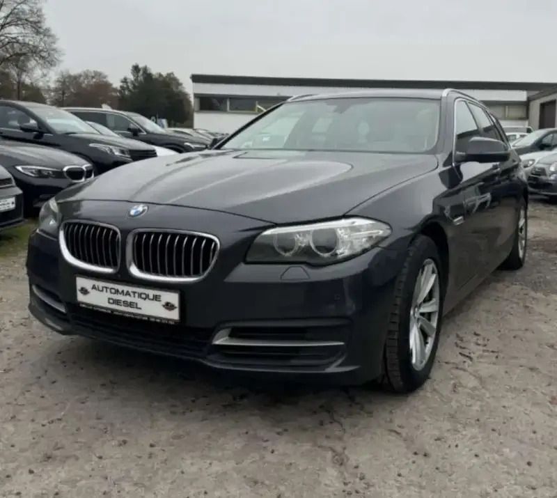 Bleu Utilisé 2016 BMW 520 Luxury Line Break | 16 999 € (Prix juste) - Image 1/4