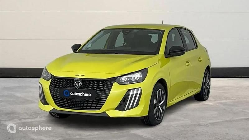 Jaune Utilisé 2024 Peugeot 208 Active Citadine | 19 499 € (Prix juste) - Image 1/4