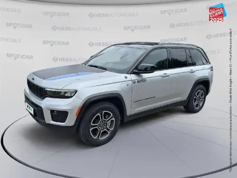 Gris Utilisé 2023 Jeep Grand Cherokee Trailhawk SUV | 68 999 € (Super prix) - Image 1/4