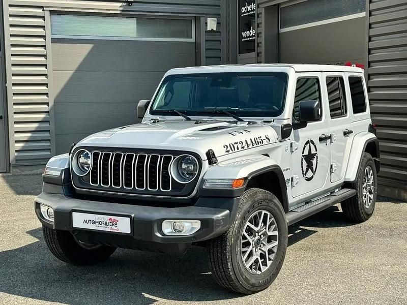 Gris Utilisé 2024 Jeep Wrangler Sahara SUV | 69 990 € (Prix cher) - Image 1/4