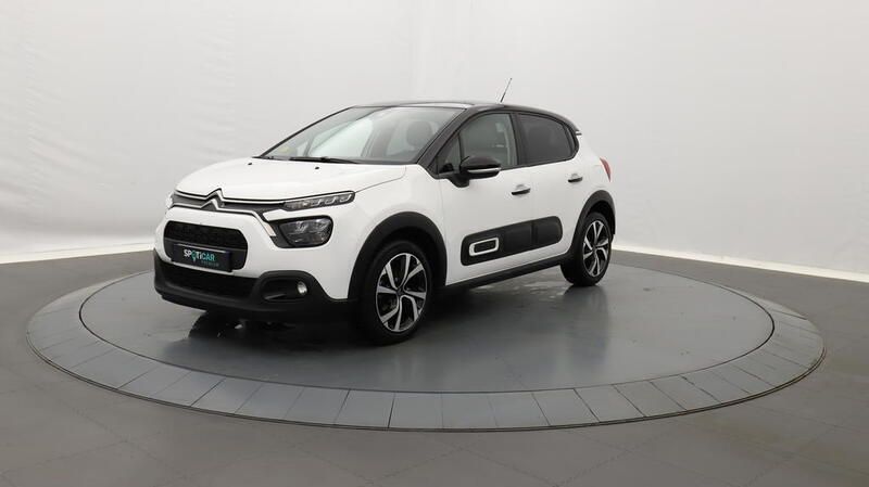 Blanc Utilisé 2022 Citroën C3 Shine Citadine | 13 950 € (Prix juste) - Image 1/3