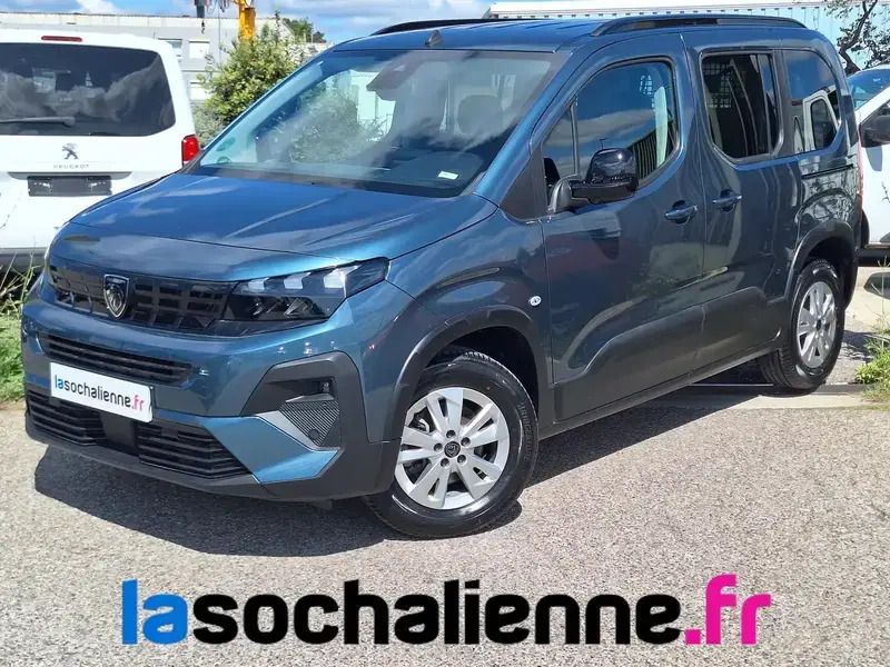 Bleu Utilisé 2024 Peugeot Rifter Allure Monospace | 25 690 € (Prix juste) - Image 1/4